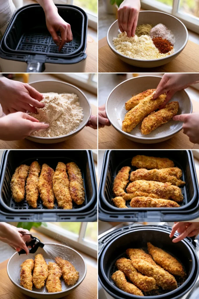 Crispy Air Fryer Chicken Tenders