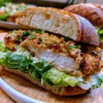 Crispy Chicken Caesar Sandwich