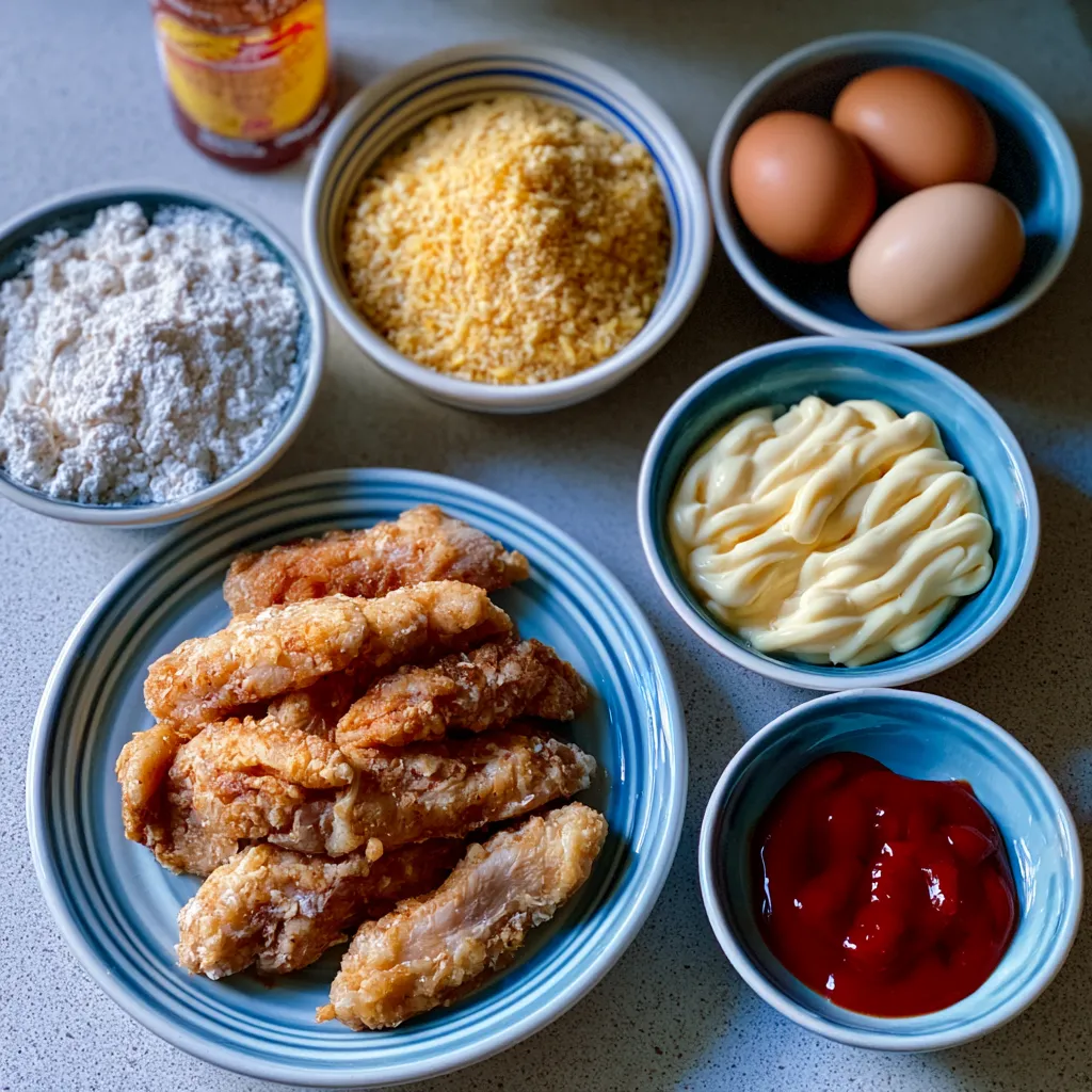 Crispy Chicken Tenders with Bang Bang Sauce