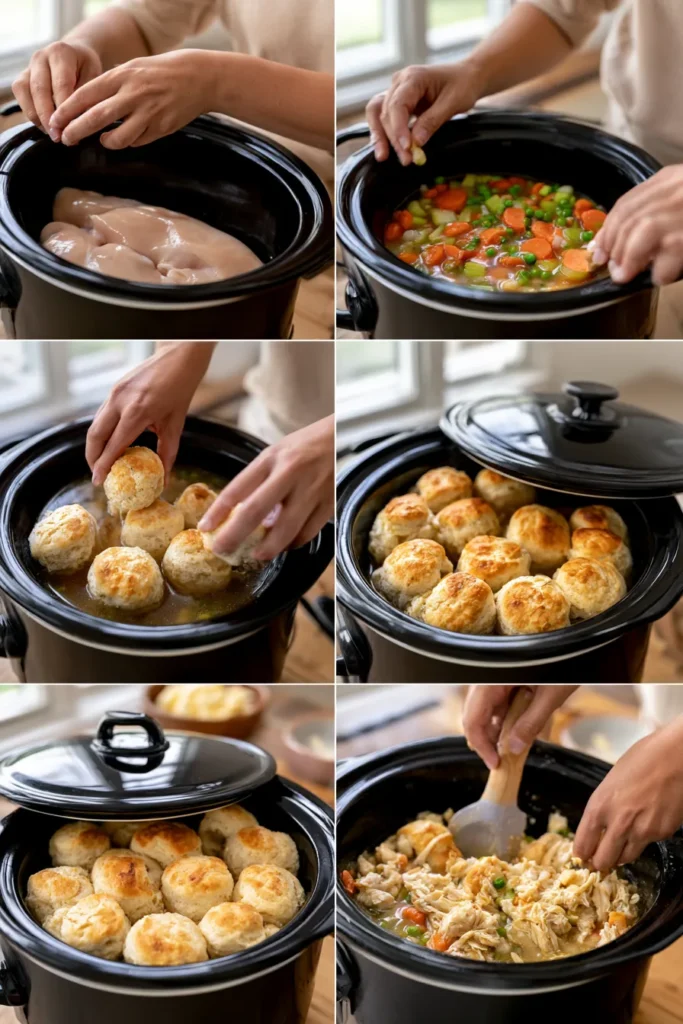 Crock Pot Chicken and Dumplings