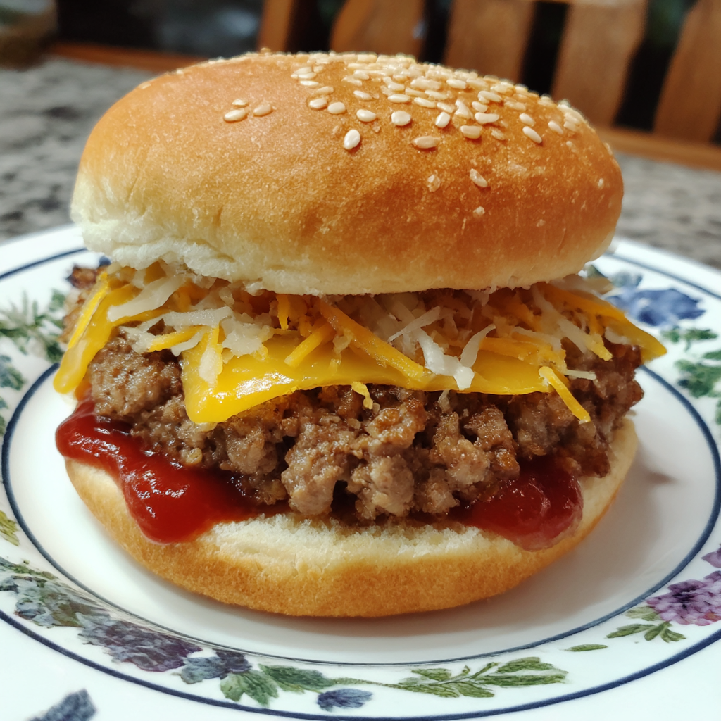 Crockpot Cheeseburgers