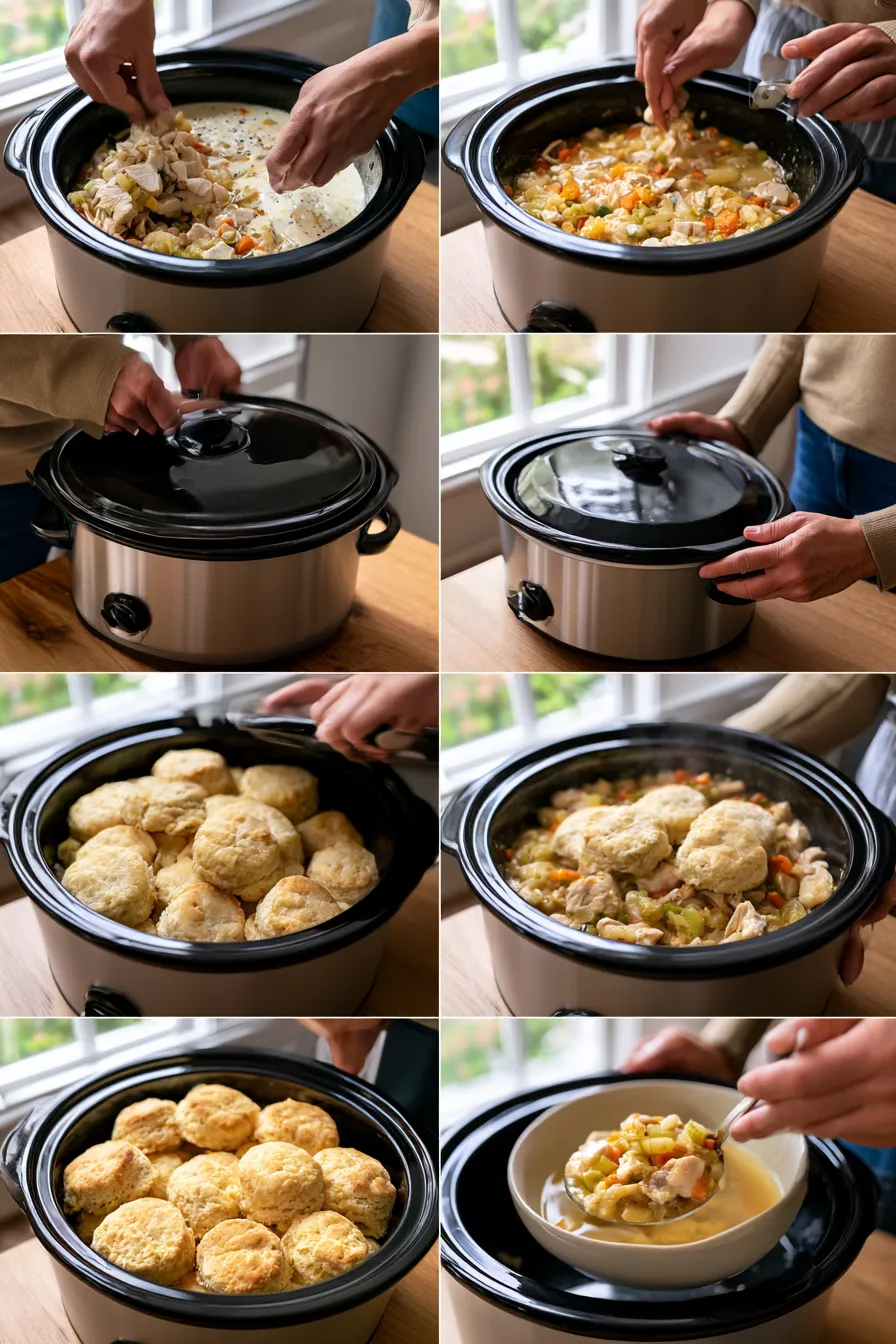 Crockpot Chicken Pot Pie