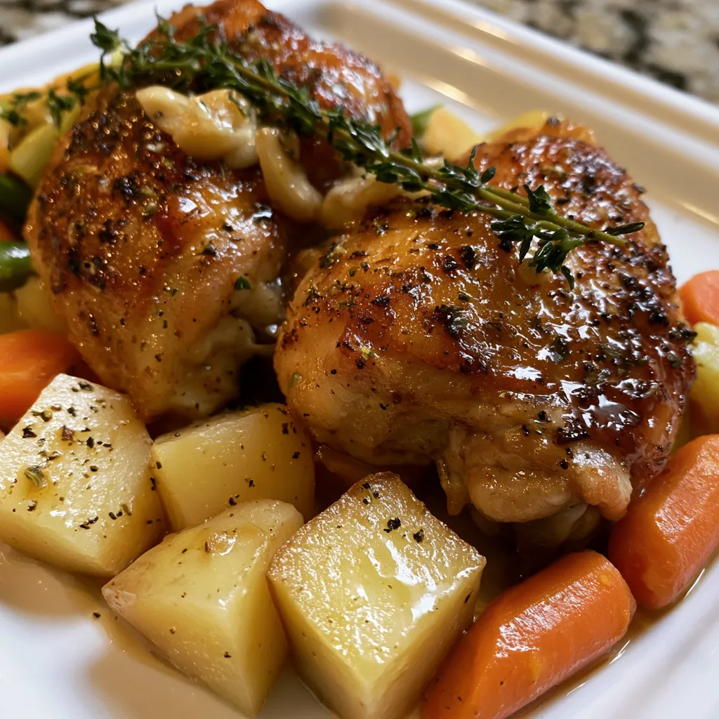 Crockpot Garlic Butter Chicken