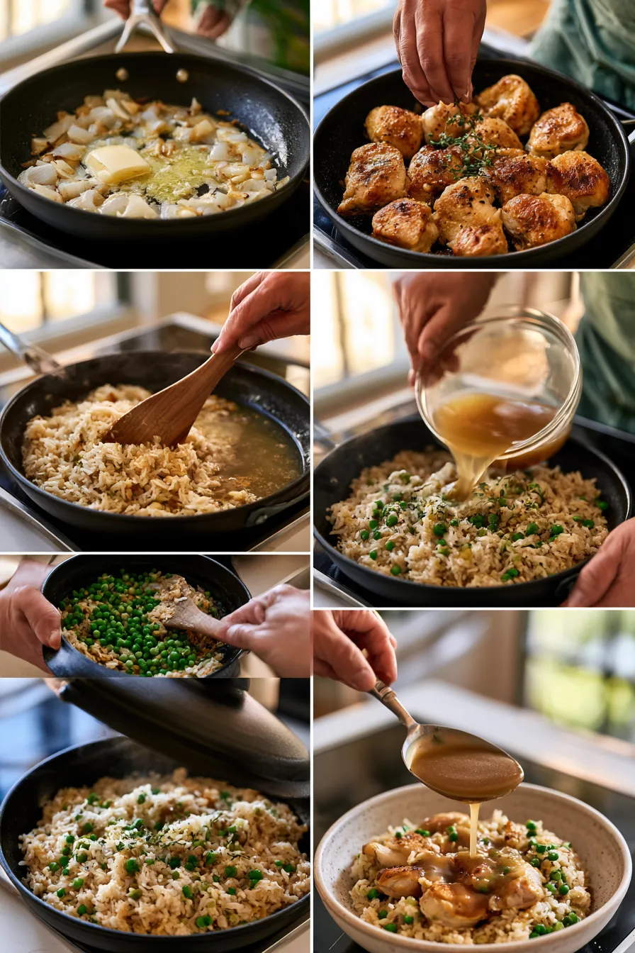 Delicious Chicken and Rice Dinner