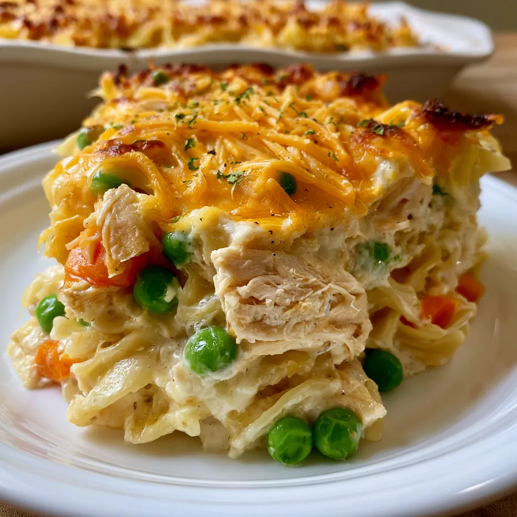 Dolly's Creamy Chicken Noodle Casserole
