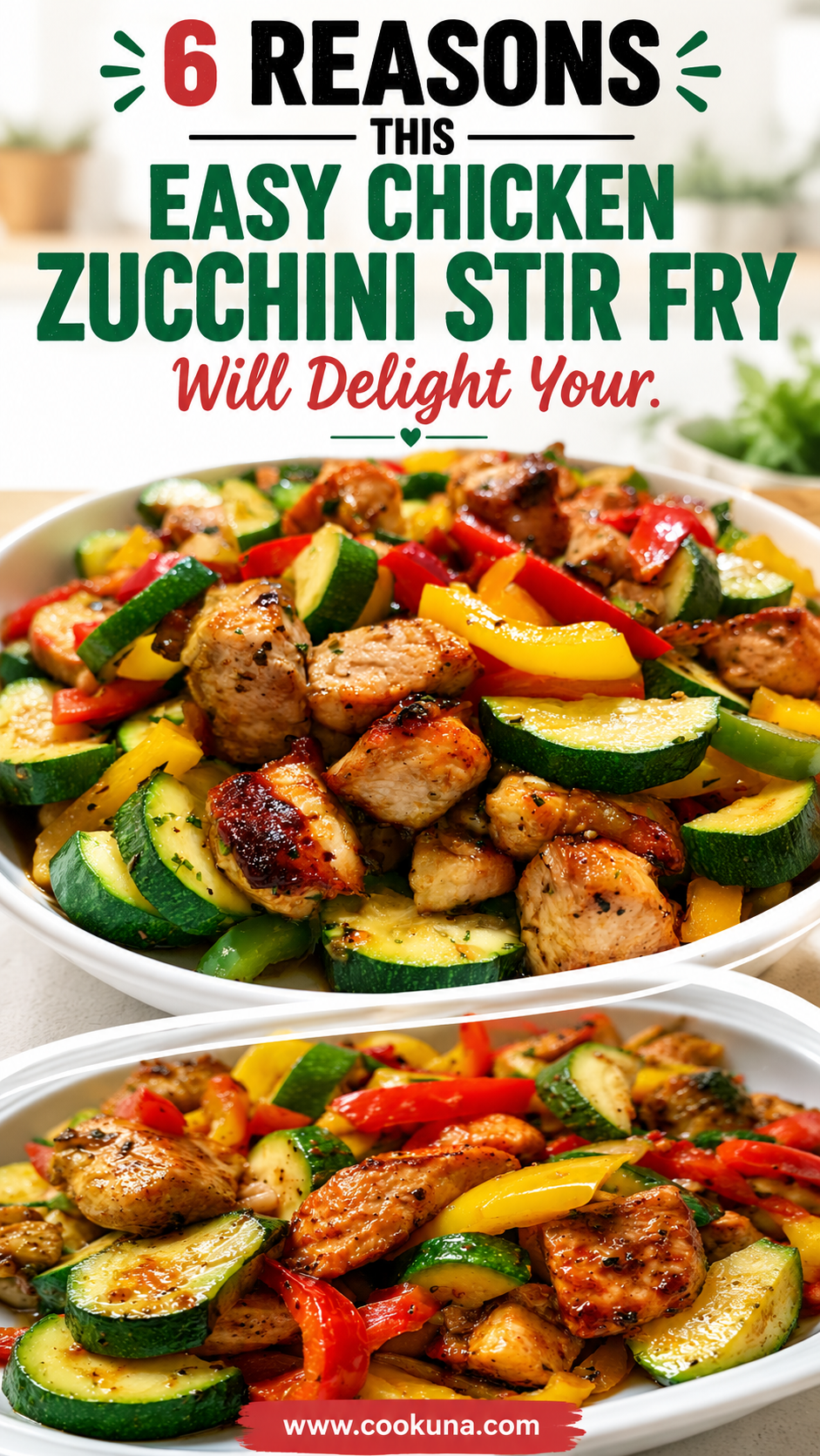 Easy Chicken Zucchini Stir Fry