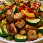 Easy Chicken Zucchini Stir Fry