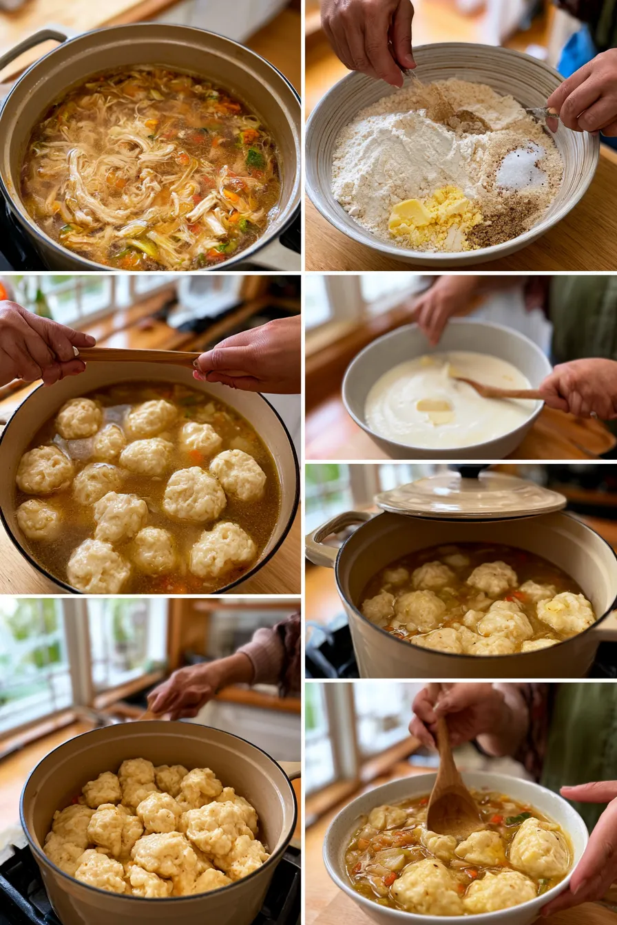 Easy Chicken and Dumplings