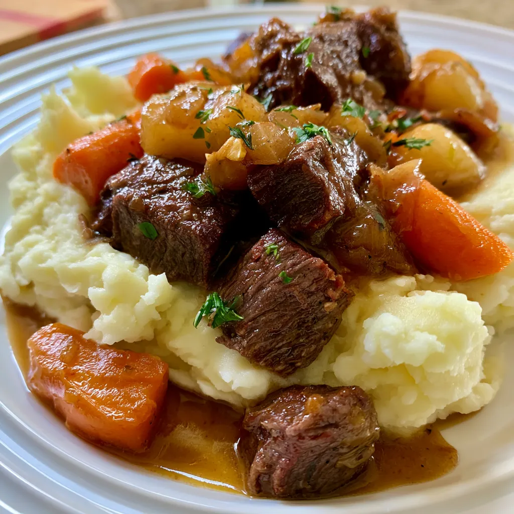 Fall Apple Cider Stew Mash