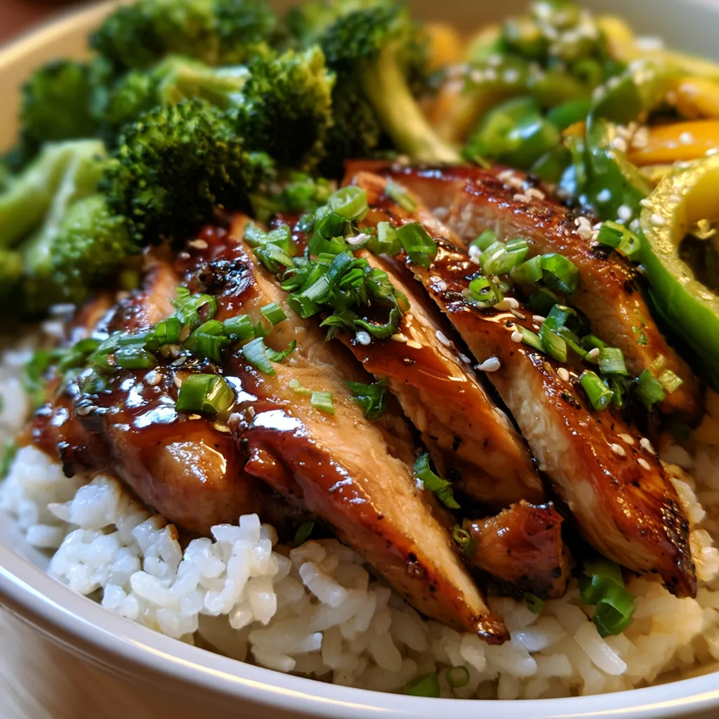 Flavorful Teriyaki Chicken Rice Bowl