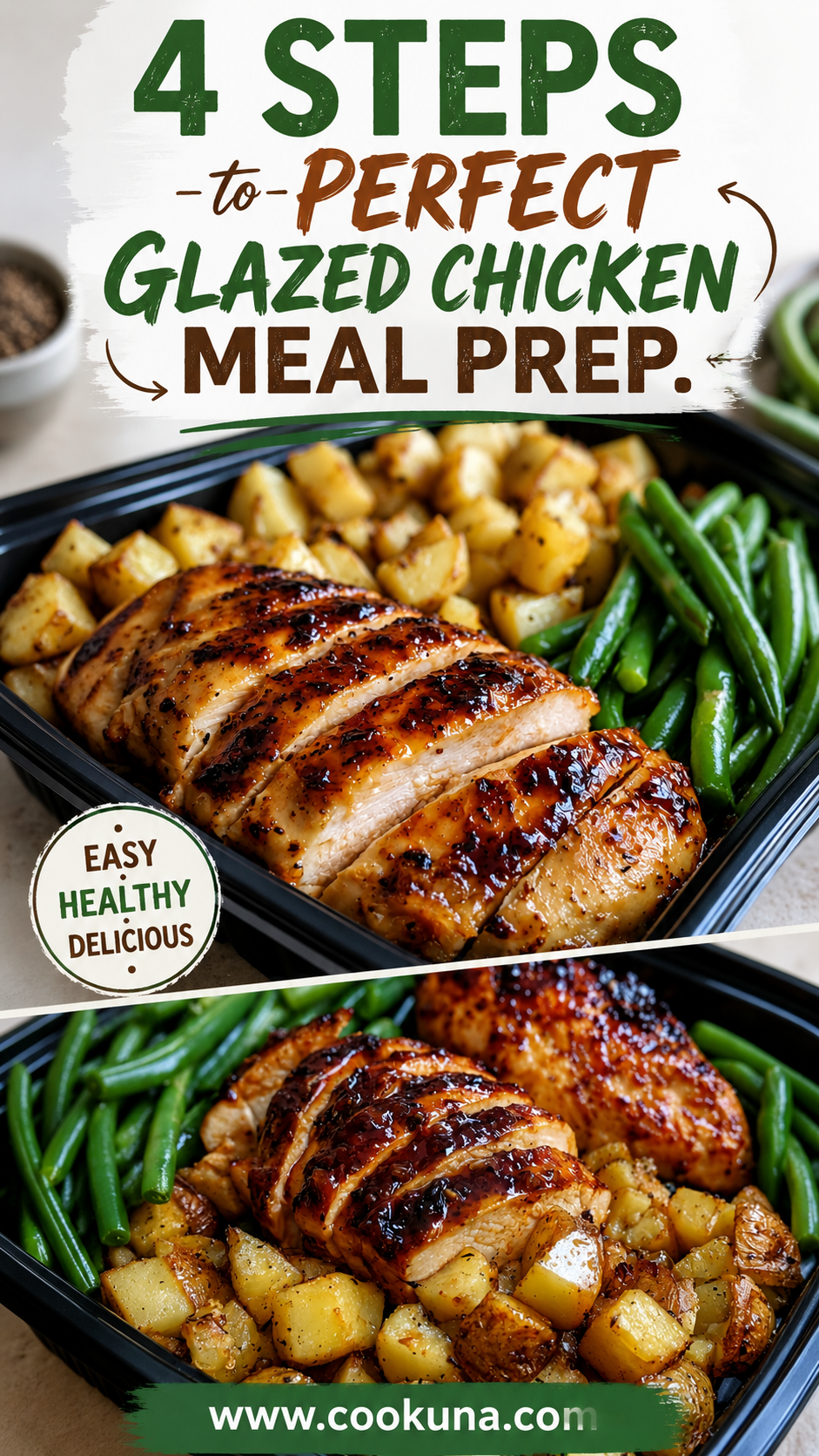 Glazed Chicken Meal Prep