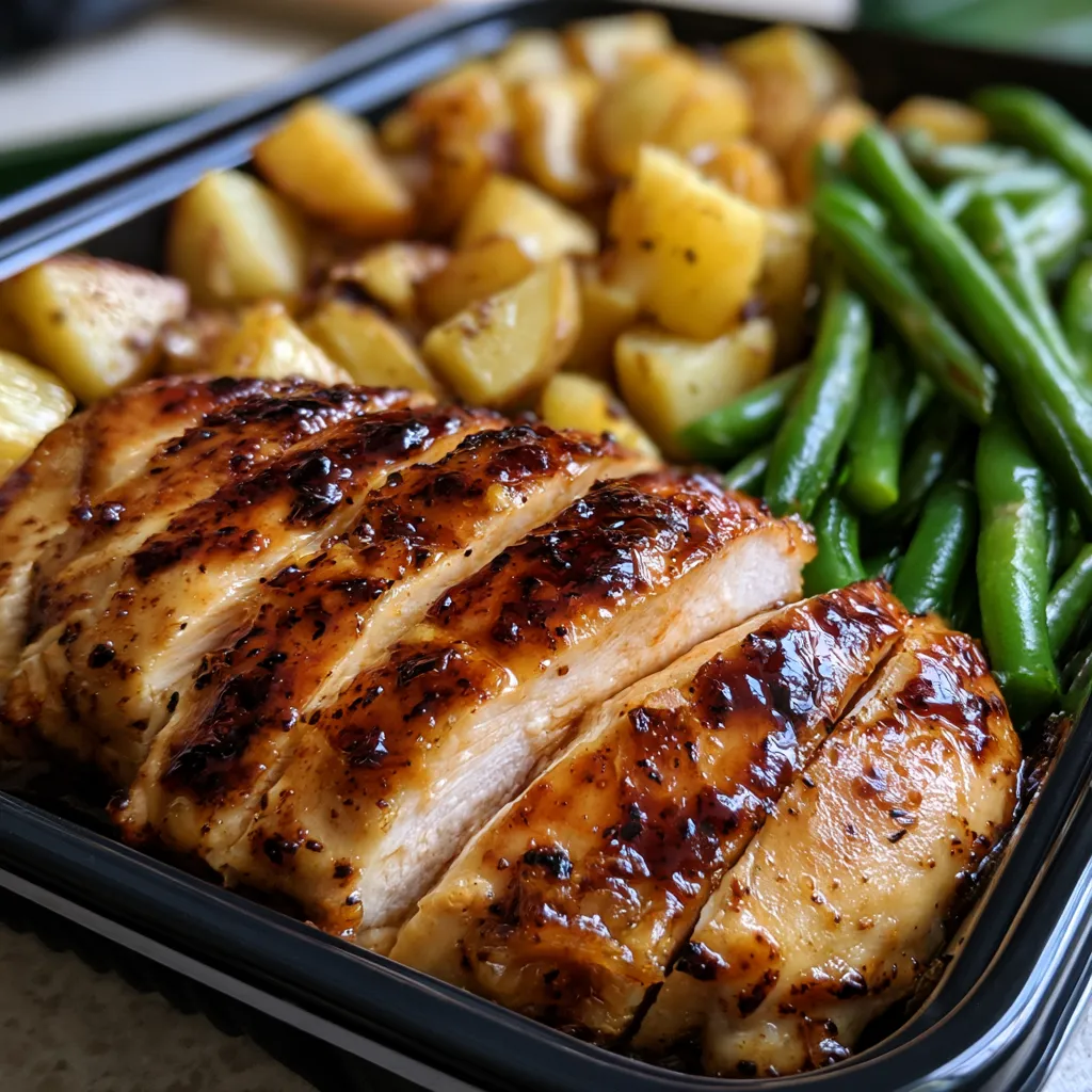 Glazed Chicken Meal Prep