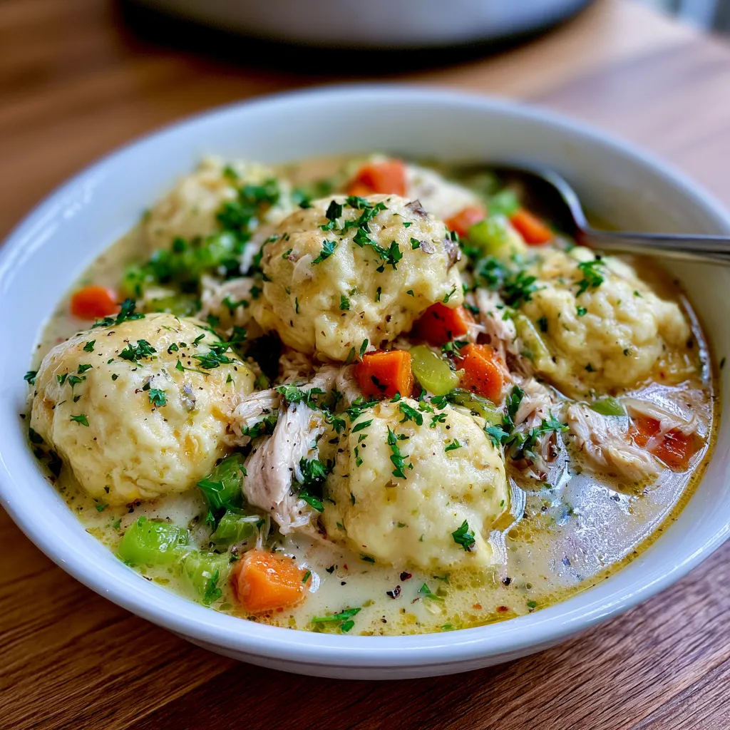 Gluten-Free Chicken & Dumplings