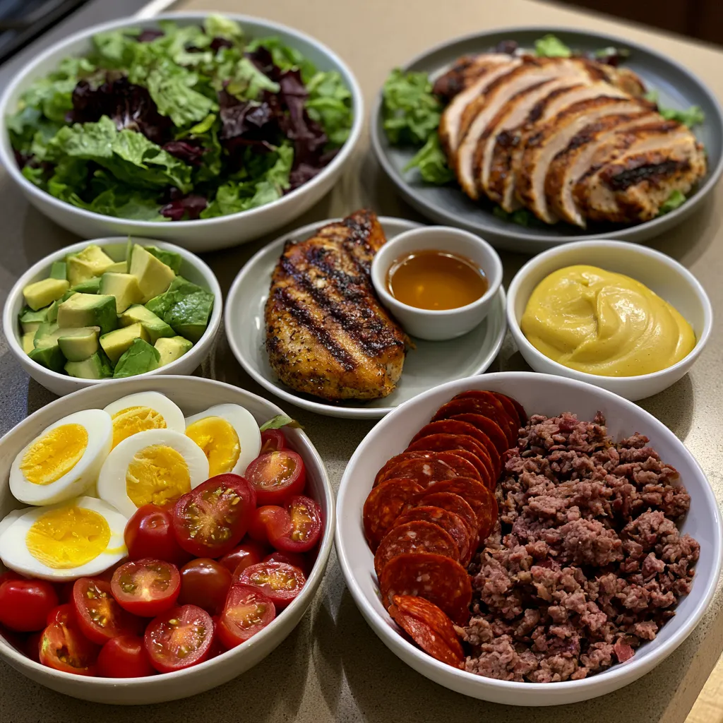 Grilled Chicken Cobb Salad