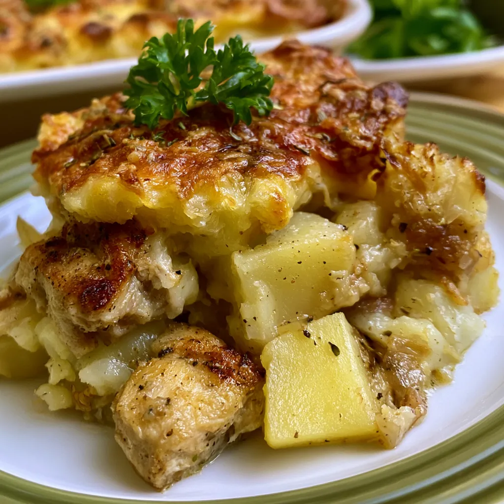 Hearty Chicken and Potato Casserole