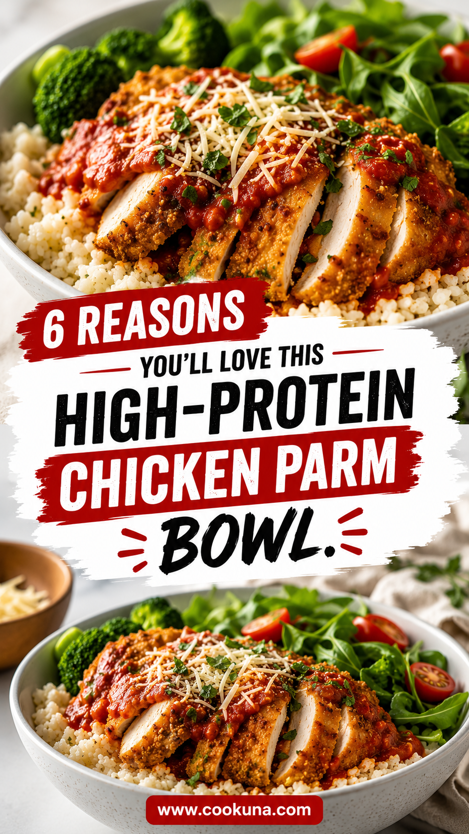 High-Protein Chicken Parm Bowl