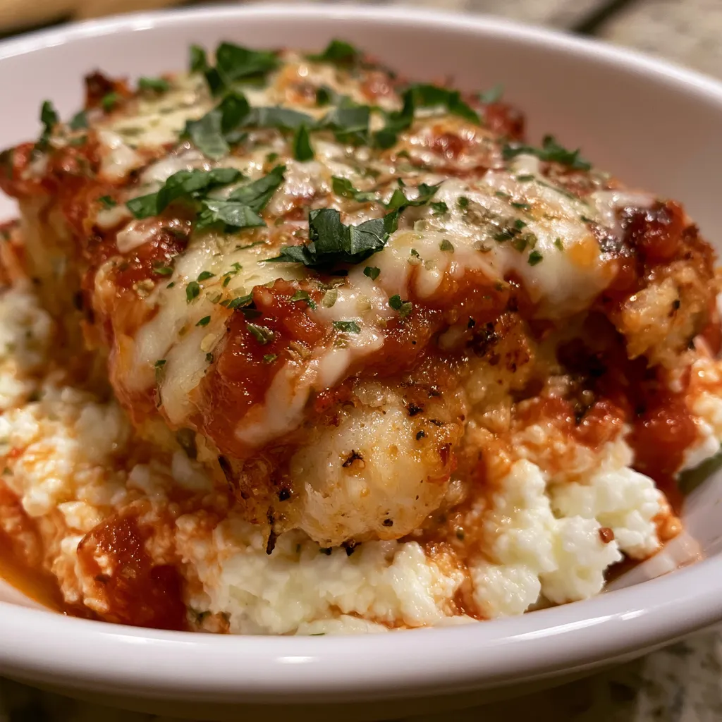 High-Protein Chicken Parm Bowl