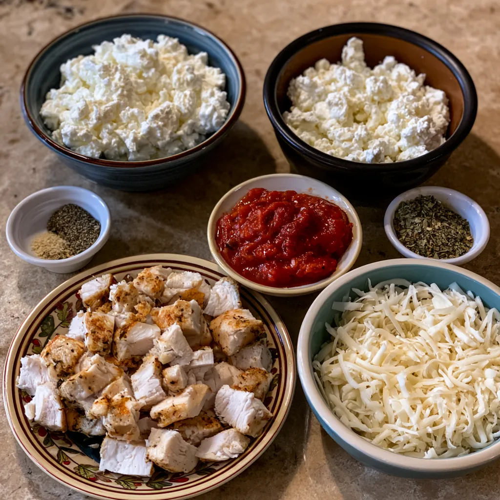High-Protein Chicken Parm Bowl