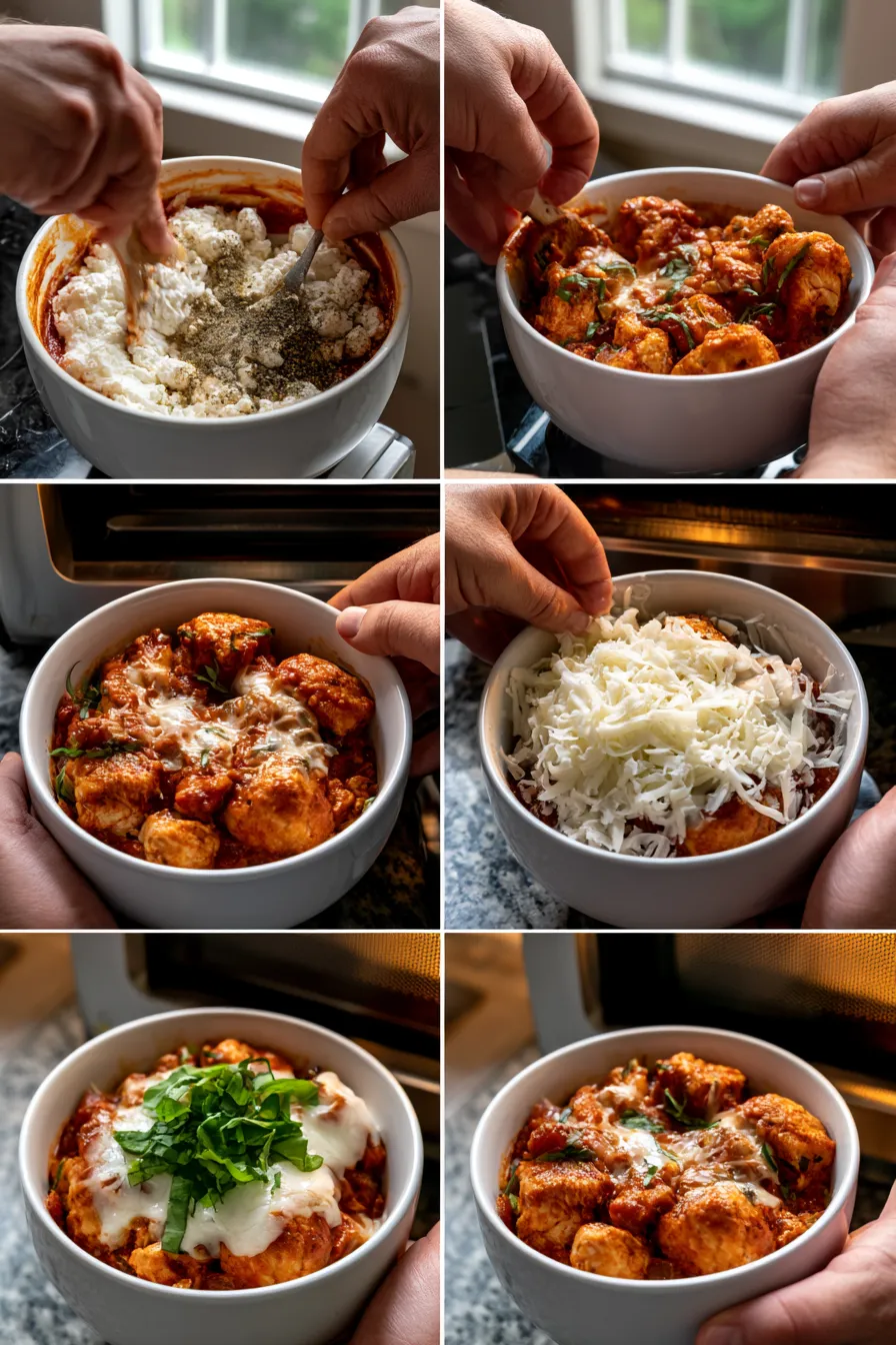 High-Protein Chicken Parm Bowl
