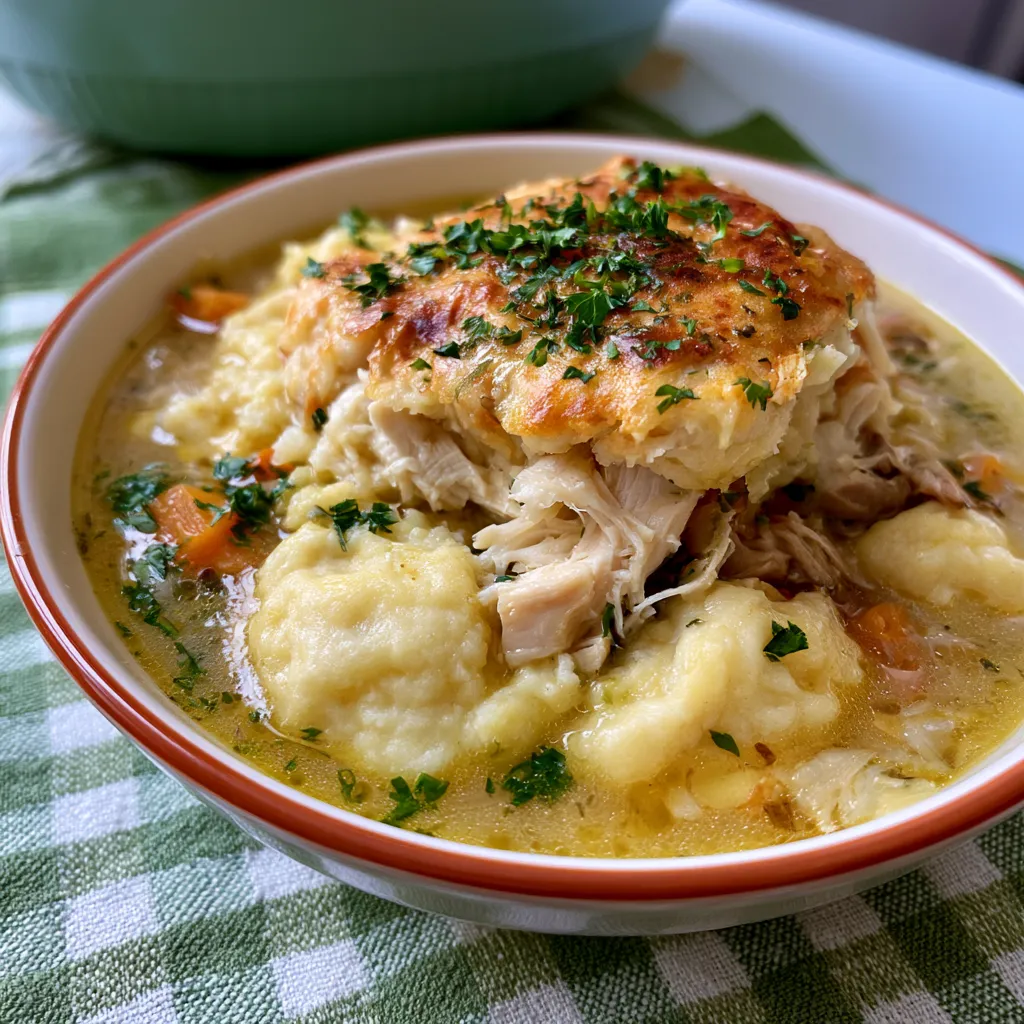 Homemade Chicken and Dumplings