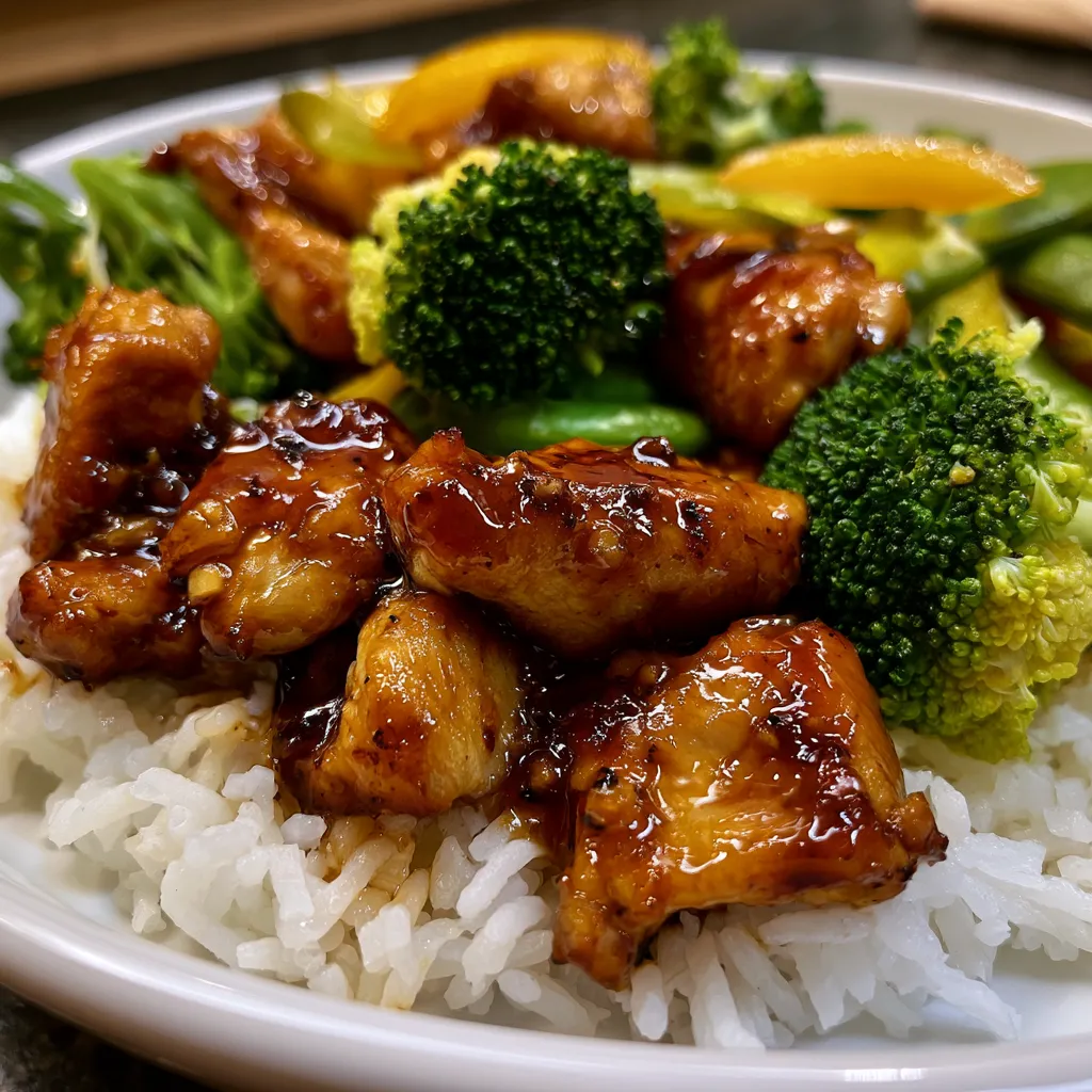 Honey Garlic Chicken Stir-Fry