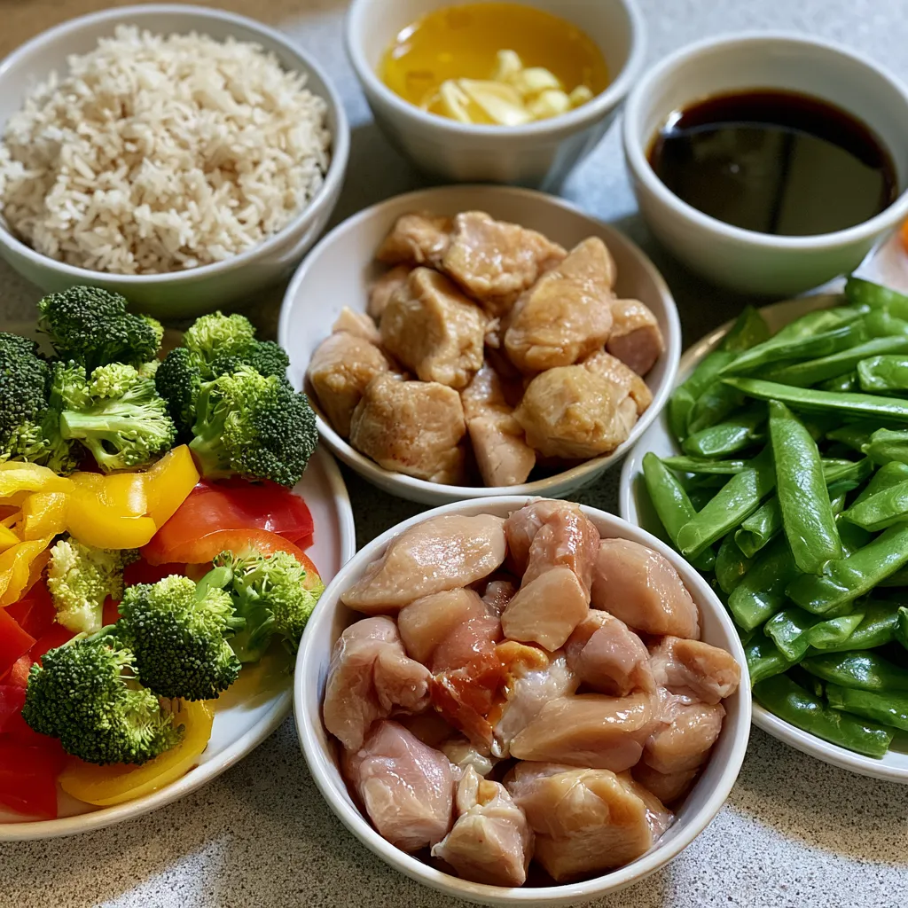 Honey Garlic Chicken Stir-Fry