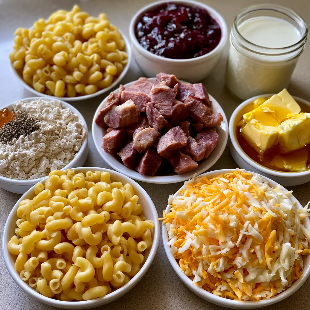 Honey Pepper Chicken Mac and Cheese