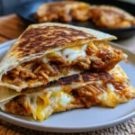 Hot Honey BBQ Chicken Quesadillas
