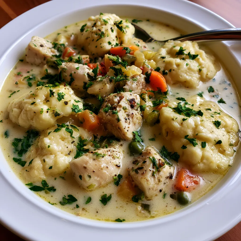 Instant Pot Chicken and Dumplings