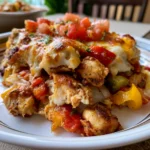 Low Carb Chicken Fajita Casserole
