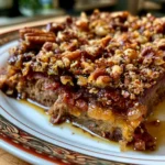 Maple Smoked Beef Pecan Dish