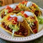 Mini Baked Beef Tacos