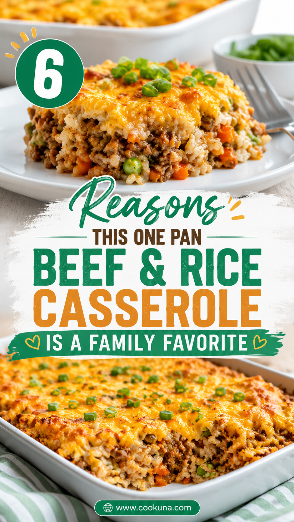 One Pan Beef & Rice Casserole