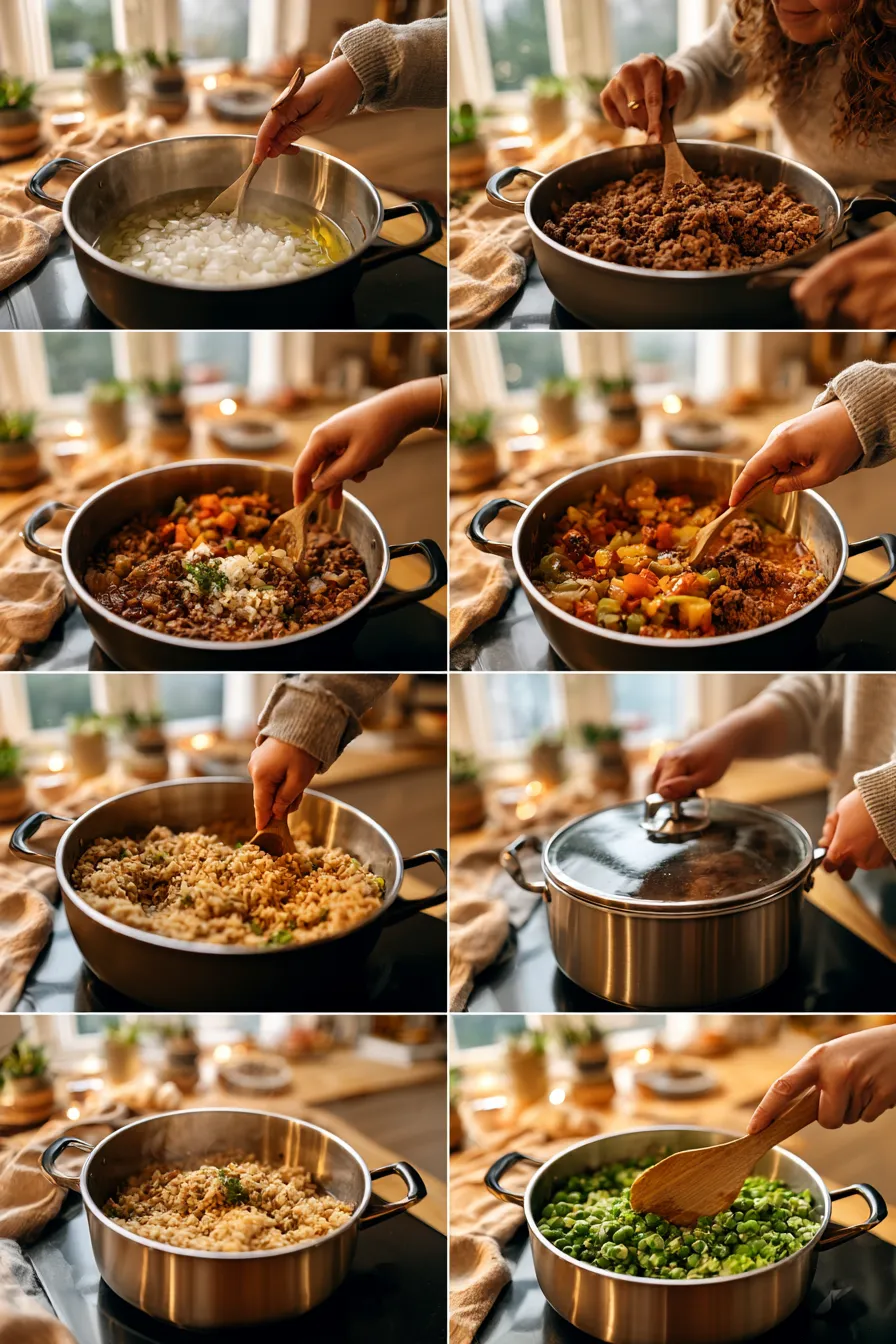 One Pot Beef and Rice Recipe