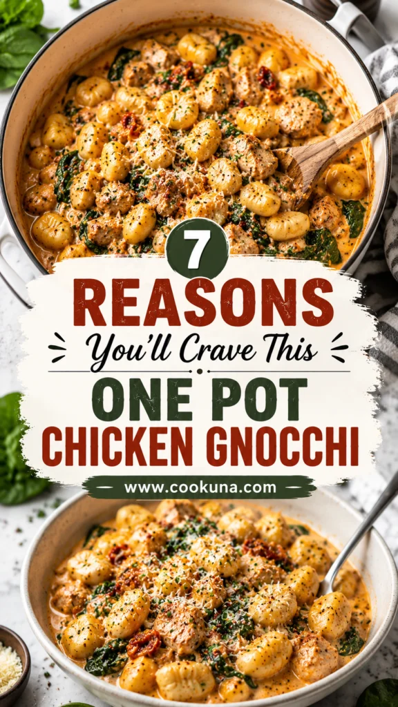 One Pot Chicken Gnocchi