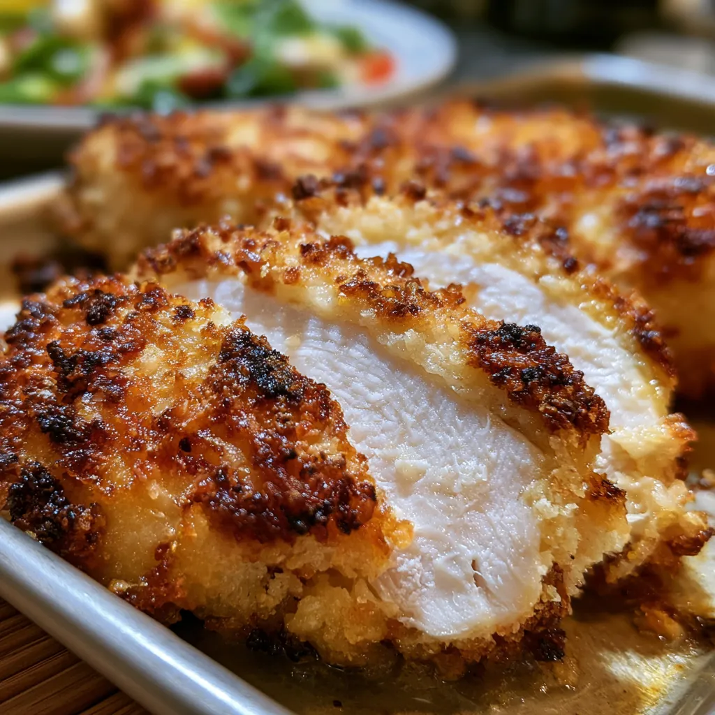 Parmesan Crusted Chicken Breast