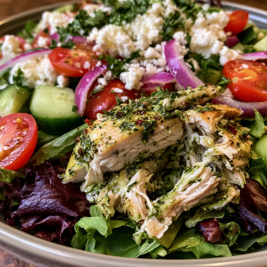 Pesto Chicken Salad