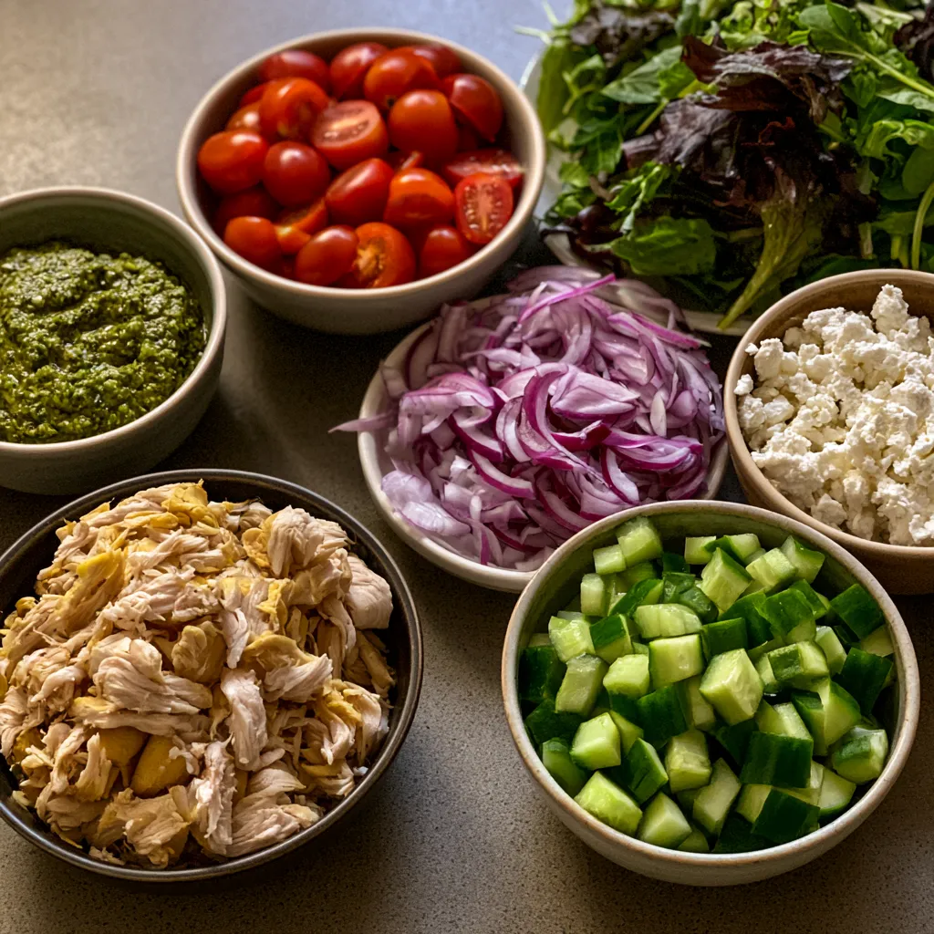 Pesto Chicken Salad