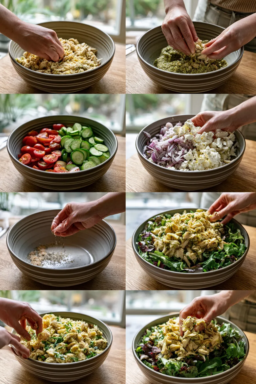 Pesto Chicken Salad