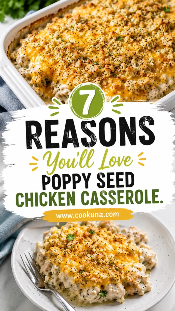 Poppy Seed Chicken Casserole
