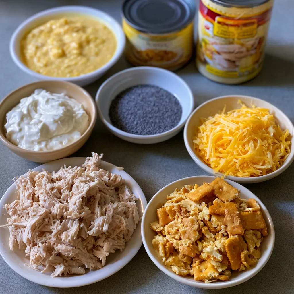 Poppy Seed Chicken Casserole