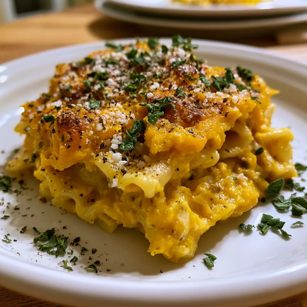 Pumpkin Alfredo Pasta