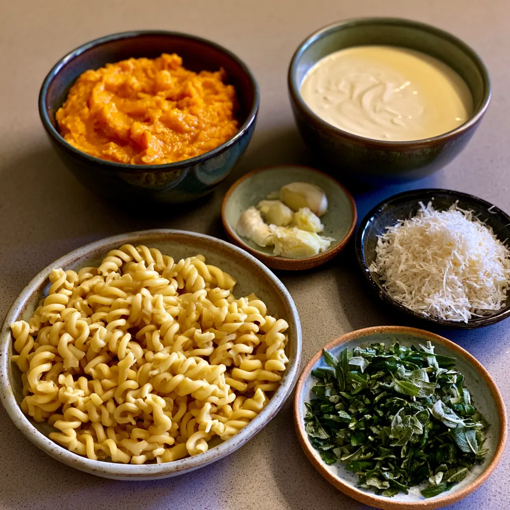 Pumpkin Alfredo Pasta