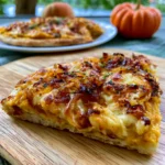 Pumpkin Gouda Pizza with Caramelized Onions