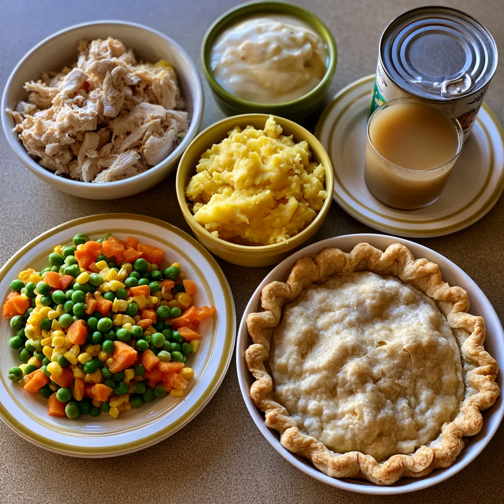 Quick and Easy Chicken Pot Pie