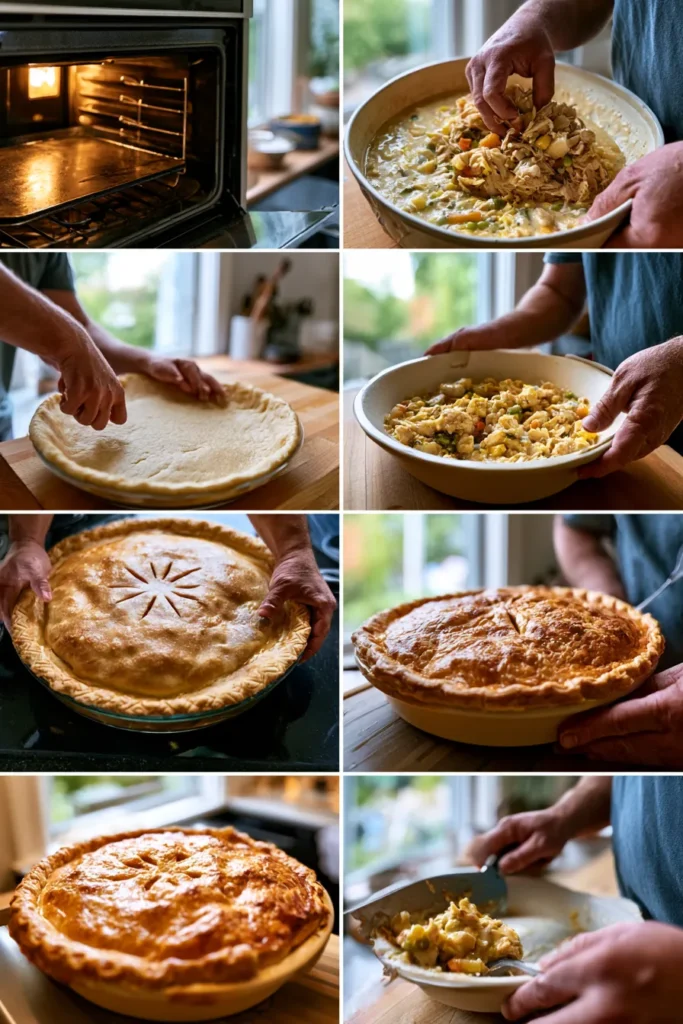 Quick and Easy Chicken Pot Pie
