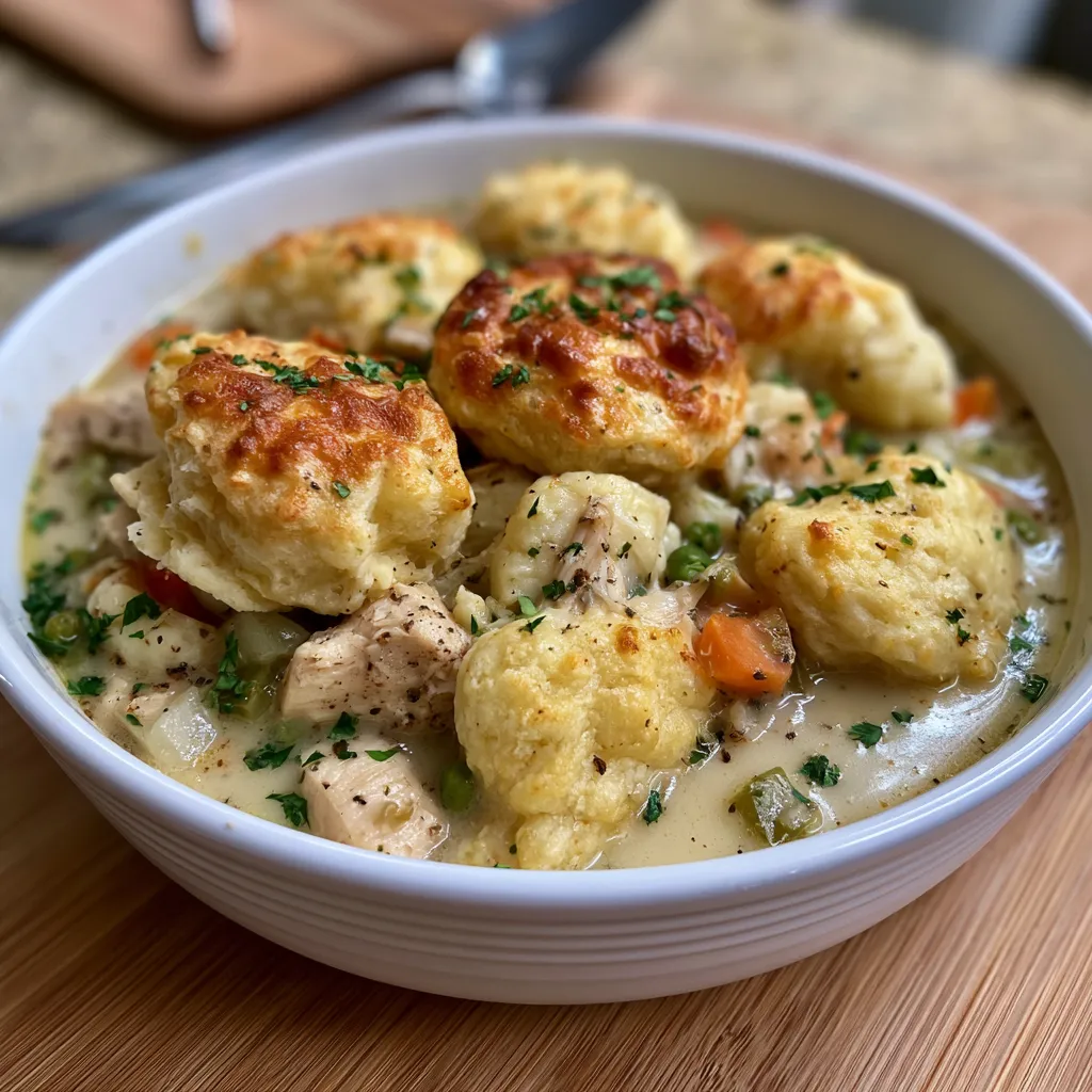 Quick and Easy Chicken and Dumplings