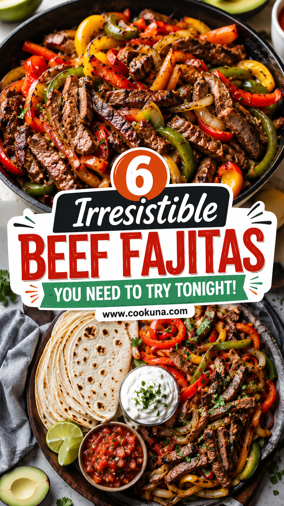 Sheet Pan Beef Fajitas