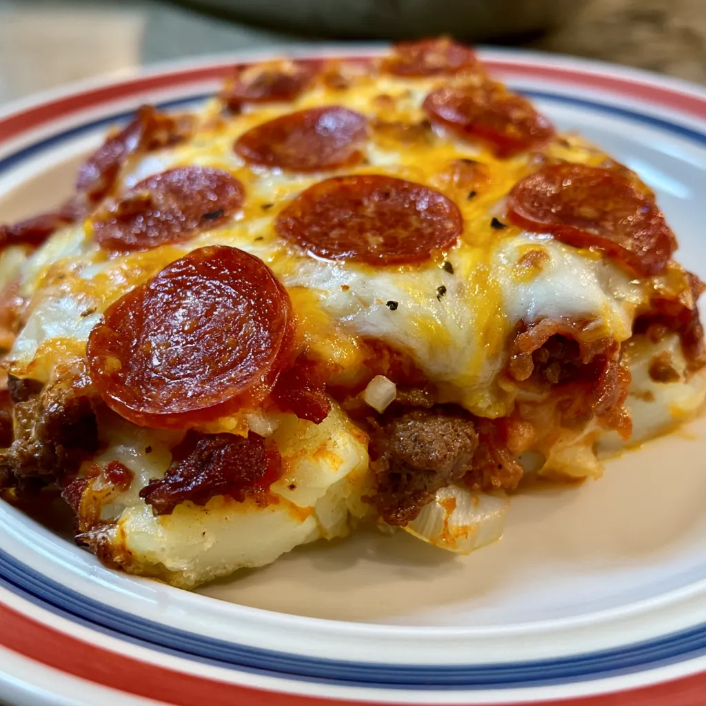 Slow Cooker Beef and Potato Casserole