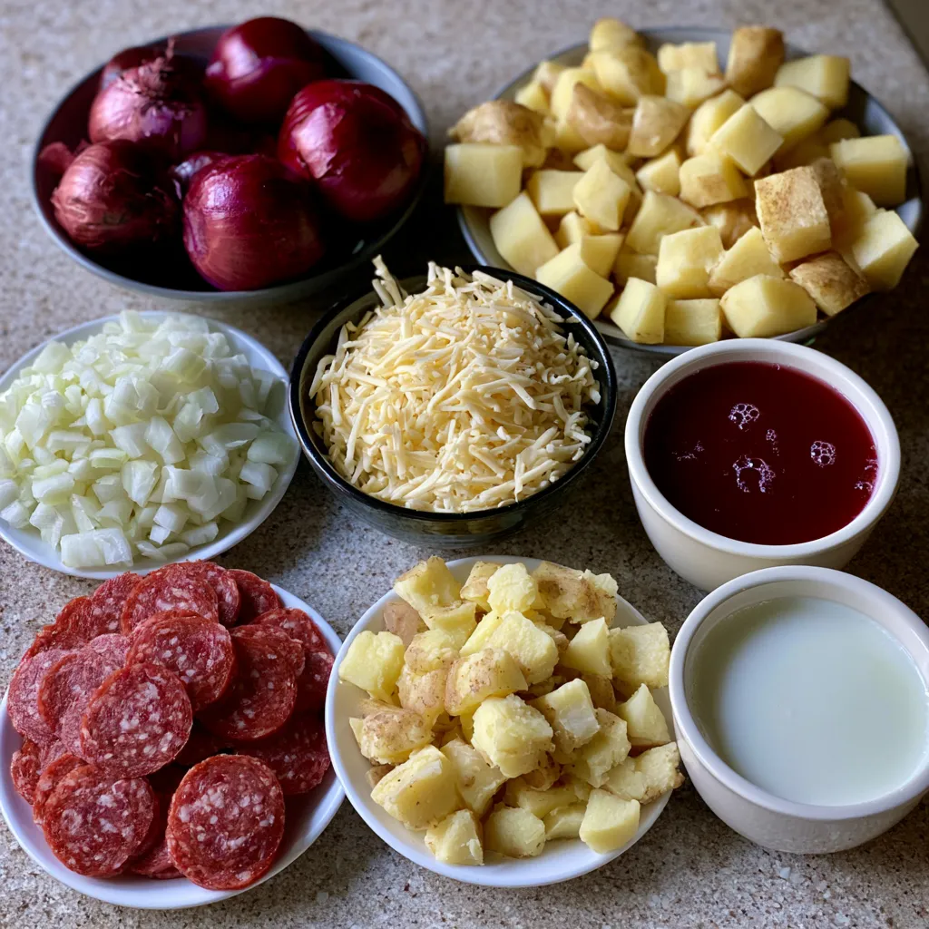 Slow Cooker Beef and Potato Casserole